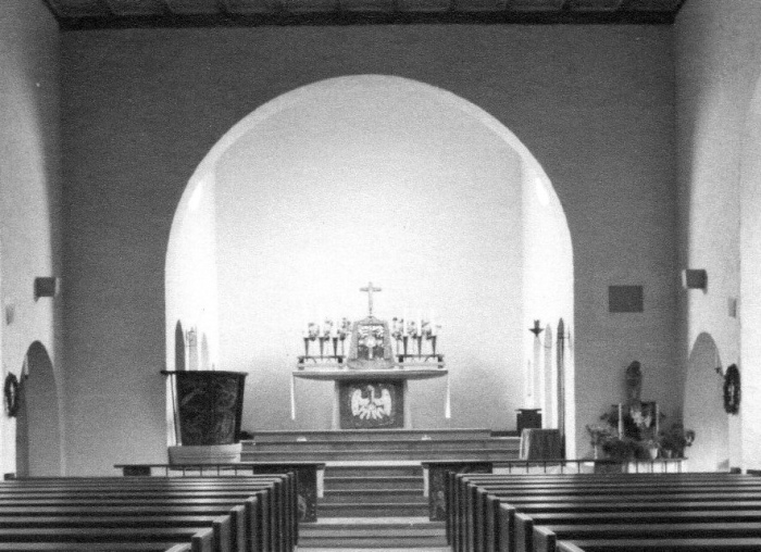 Altarraum 1955